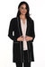 243019 Contrast Cardigan Blazer