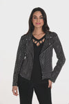 243444U  Diamante Biker Jacket