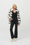 244900 Reversible City Chic Faux Fur Jacket