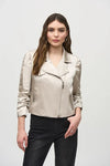 244903 Satin Moto Jacket