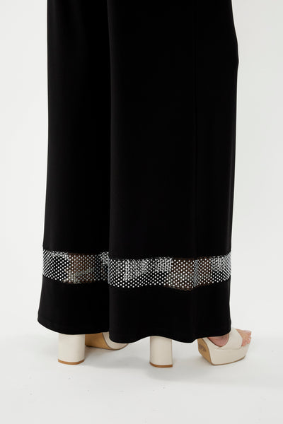 249023 Wide Leg Mesh Insert Trouser