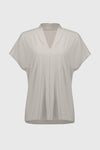 251286 Soft Cap Sleeve Easy Fit V Neck