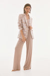 251769 Wide Leg Lurex Evening Pants