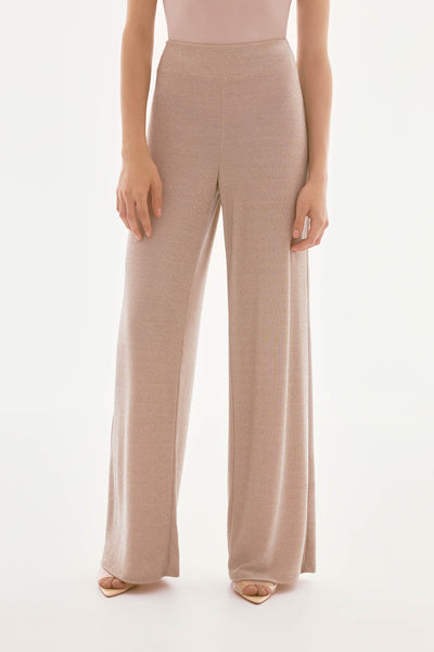 251769 Wide Leg Lurex Evening Pants