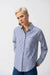 251942 Stripe Stretch Cotton Pearl Shirt