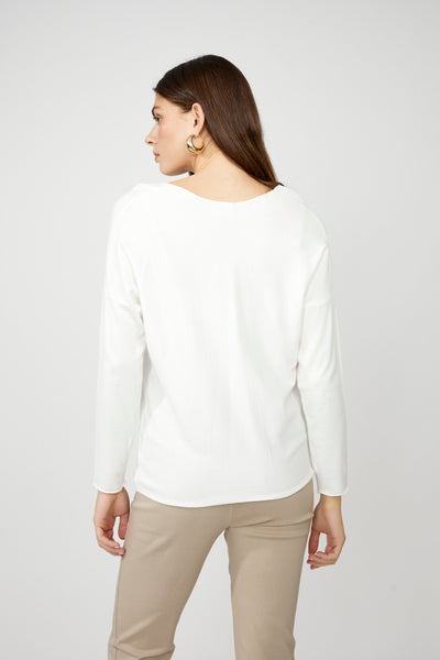 256732U Embellished  Rayon Blend  Sweater