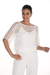 258727U Pearl Crochet Coverup