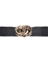 A220302U Oval Clip Elastic Waist Belt