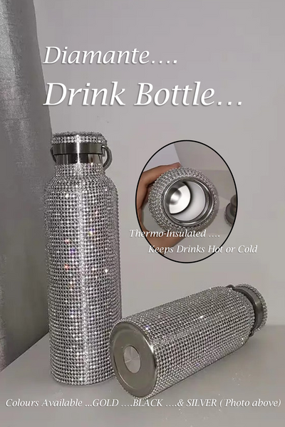 D0005 Diamante Thermo Drink Bottle