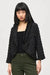 243084 Bubble Woven Cropped Jacket