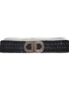 A22301U Eco Leather Stretch Gather Belt