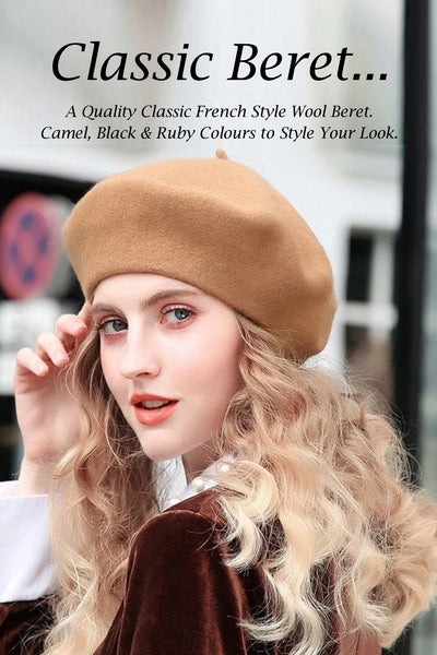 D0013 Classic French Wool Beret