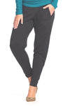 8576 Merino Ankle Pleat Basque Pant